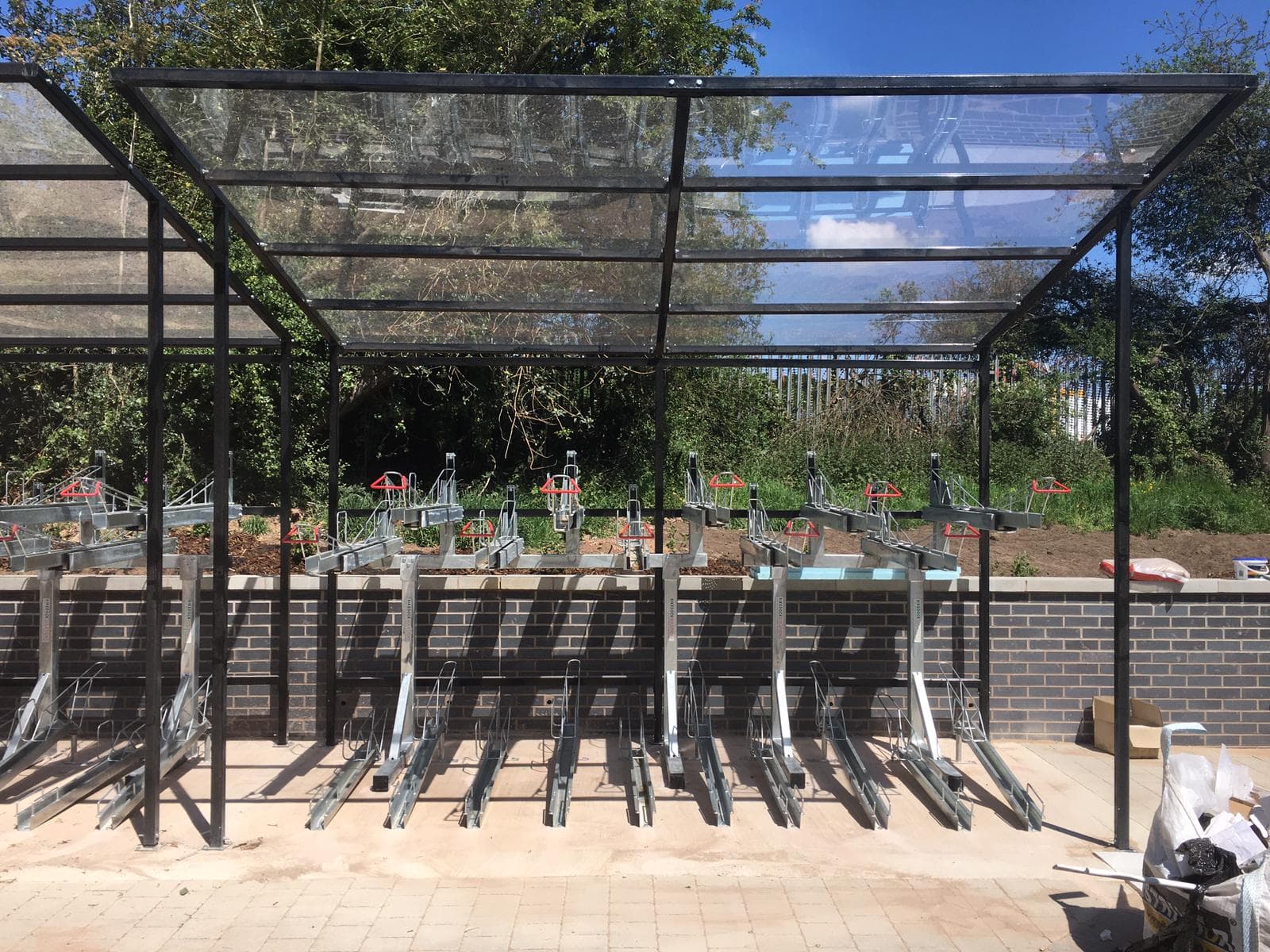 Do I Need a Shelter to Go With My Two-Tier Bike Racks?