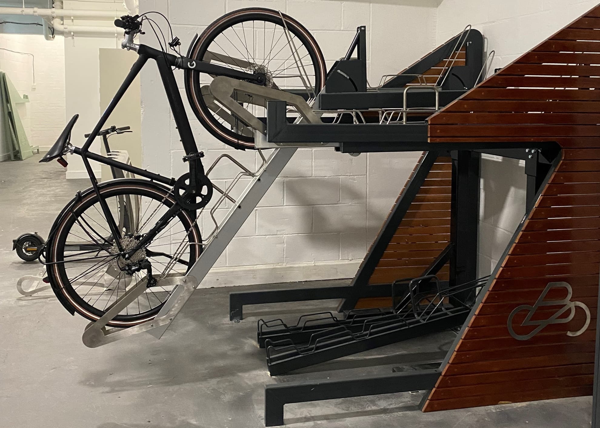 BikeSafe Two-Tier Bike Rack